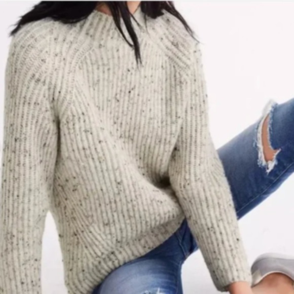 Madewell Mock Neck Sweater Size Small - Picture 1 of 9